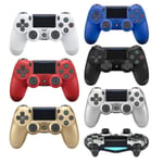 Wireless Bluetooth Controller Gamepad Joystick For Ps4 N 1.1 Transparent Red