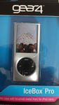 STYLISH GEAR4 SILVER Crystal Hard Skin Case Icebox PRO for iPod Nano + LANYARD