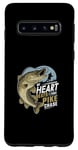 Coque pour Galaxy S10 Pike Fisherman Gear Northern Pike Fishing Essentials Fisher