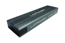 LC Power LC-M2-C-MULTI-3 - lagringspaket - M.2-kort (PCIe NVMe & SATA) - USB 3.2 (Gen 2x1)