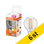 LED lampa E14 | P45 klar | 2700K | 4W (40W) 6st [Osram]
