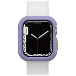 OtterBox All Day Watch Bumper for Apple Watch Series 9/8/7 - 41mm, Shockproof, Drop proof, Sleek Protective Case for Apple Watch, Guards Display and Edges, Purple/Yellow