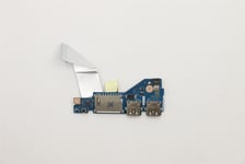 Lenovo IdeaPad S540-14IML USB Card Reader Power Button Board 5C50W89127
