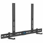 Mounting Dream Universal Soundbar Bracket Fits Soundbars with/without Holes, for