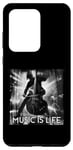 Coque pour Galaxy S20 Ultra Music Is Life Basse droite Double Bass Live Groove Action