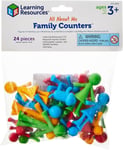Learning Resources All About Me Family Counters Bag of 24