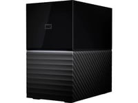 Western Digital My Book Duo, 16 Tb, Hdd, 3.5", 2,36 Kg, Skrivbord, Svart