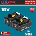 2X For Makita 18V LXT LED Battery 6.0Ah BL1830 BL1850 BL1860 Indicator Cordless