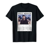 Parks & Recreation Free Advice Poster T-Shirt