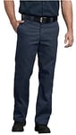 Dickies Men's 874 Flex Workwear Trousers, Blue (Dark Navy), 36T