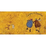 Sam Toft WDC91112 Carrying on Regardless II Canvas Print, Multi Coloured, 30 x 60cm