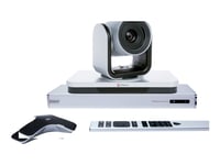 Poly Realpresence Group 500 - Paket För Videokonferens (Realpresence Group Microphone Array, Realpresence Group 500 Codec) - Silver - Med Eagleeye Iv-12X Camera