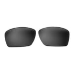 Walleva Black Polarized Replacement Lenses For Maui Jim Alenuihaha Sunglasses