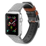 DUX DUCIS Apple Watch Series 5 40mm casual fabric watch band - Grey