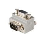Startech Rätvinklig DB9-till-DB9 seriell kabeladapter Typ 2 - M/F