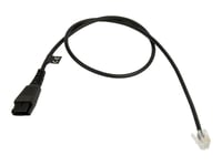 Jabra - Câble pour casque micro - Déconnexion rapide pour RJ-45 - pour Jabra GN 2100, GN 2100 3-in-1, GN 2200