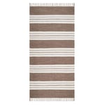 KM Carpets Sund Trasmatta Mörklinne 75x280