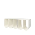Kristina Dam Studio Curved bänk beige