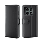 Äkta Läderfodral  OnePlus 10 Pro Svart