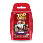 Top Trumps Kings and Queens Classics Card Game English Edition, discover facts on 30 of your favourite Kings and Queens including Queen Elizabeth II and Charles I, family game for 2+ players aged 8+