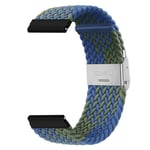 Flätat klockarmband Huawei Watch GT2 (42mm) - Blågrön