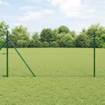 Hexagon Staket Grönt 1.4x10 m Stål