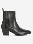 Barbour Elsa Leather Western Boot - Black, Black, Size 5, Women