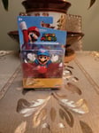 Super Mario Ice Mario 2.5 Inch Jakks Pacific Figure Toy - New. Free Post 