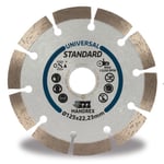 Mandrex Universal Standard Diamantkapskiva 125 mm