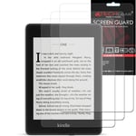 TECHGEAR [3 Pack] Full Screen Protectors for Amazon Kindle Paperwhite 4 (2018 Release / 10th Generation) CLEAR Full LCD Display Screen Protectors Cover Guards