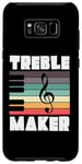 Coque pour Galaxy S8+ Treble Maker Fun Music Note Pianiste Musicien Piano Player