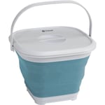 Outwell Collaps Callapsible / Bin Bucket Square w/lid Classic Blue 9l