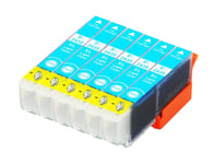 6 Light Cyan Ink Cartridge, Use For Epson XP-750, XP-760, XP-850, XP-950 NON-OEM