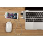 Kit USB Type-C to SD, Micro SD + 3 x USB - Multiport Adaptor for Apple MacBooks
