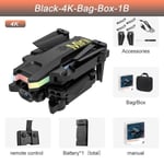 Boîte de sac 4K noire 1B - Mini Drone Xt8 Avec Caméra Hd Professionnelle 4k, Wifi, Fpv, Pression D'air Fixe,