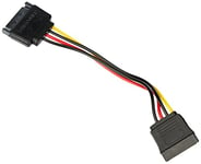 PremiumCord Câble d'alimentation pour Disque Dur Serial ATA Rallonge 16 cm