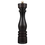 Cole & Mason London Chocolate Wood Pepper Mill, Precision+ Carbon Mechanism, Pepper Grinder with Adjustable Grind, Beech Wood, 300mm, Seasoning Mill, Lifetime Mechanism Guarantee