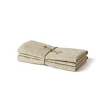 Axlings Linne Handduk Melerad salvia 2-pack