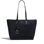Radley Black Tote Bag Medium Top Zip Recycled Polyester Handbag Finsbury Park