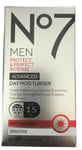 No7 Men Protect & Perfect Intense Advanced Day Moisturiser SPF15(827)