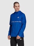 adidas Run Response Jacket - Blue, Blue, Size Xs, Men