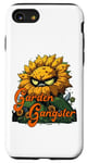 Coque pour iPhone SE (2020) / 7 / 8 Funny Garden Gangster En colère Tournesol Monstre Jardinage