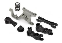 Traxxas X-Maxx Steering Bellcranks/ Bellcrank Support/ Servo Saver w/ Spring and Draglink TRX7746