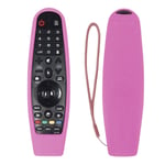 CHUNGHOP Protective Silicone Remote Case for LG AN-MR600 AN-MR650 AN-MR18BA AN-MR19BA AN-MR20GA Magic Remote Cover Remote Holder for LG 3D Smart TV Magic Remote Case (Pink)
