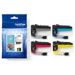 Brother multipack LC424VAL original CMYK 750 sidor x4