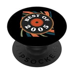Best Of Vintage 2005 Vinyl Record Graphic 17. Birthday PopSockets Swappable PopGrip