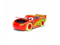 Jada Toys Lightning McQueen Glow Racers, Bil, Röd
