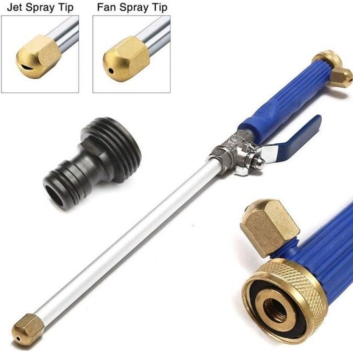 Pistolet Nettoyeur Haute Pression Pour Tuyau D'arrosage, Pour Laver Les Vitres De Voiture Arroser Jardin 96677053
