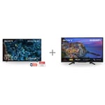 Sony A80L 77" 4K OLED Google TV + Sony KD-32W804 HD Android TV -tuotepaketti