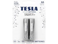 Tesla Tesla Alkaliskt Batteri R6 (Aa) Silver+ [2X120] 2 St